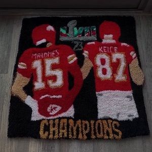 2023 Chiefs SuperBowl Champions Rug ❤️‍🔥❤️‍🔥